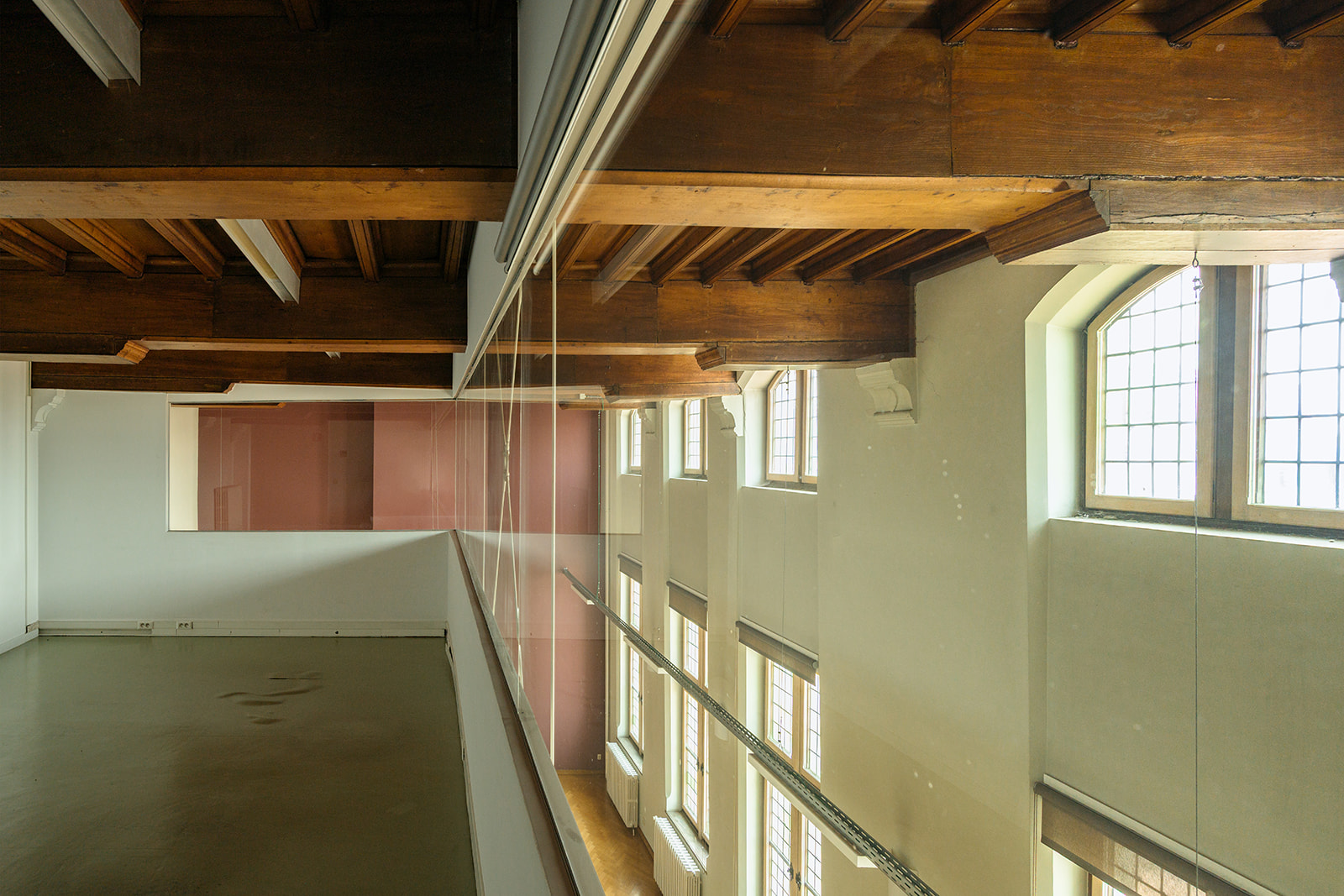 Detail van het kapwerk